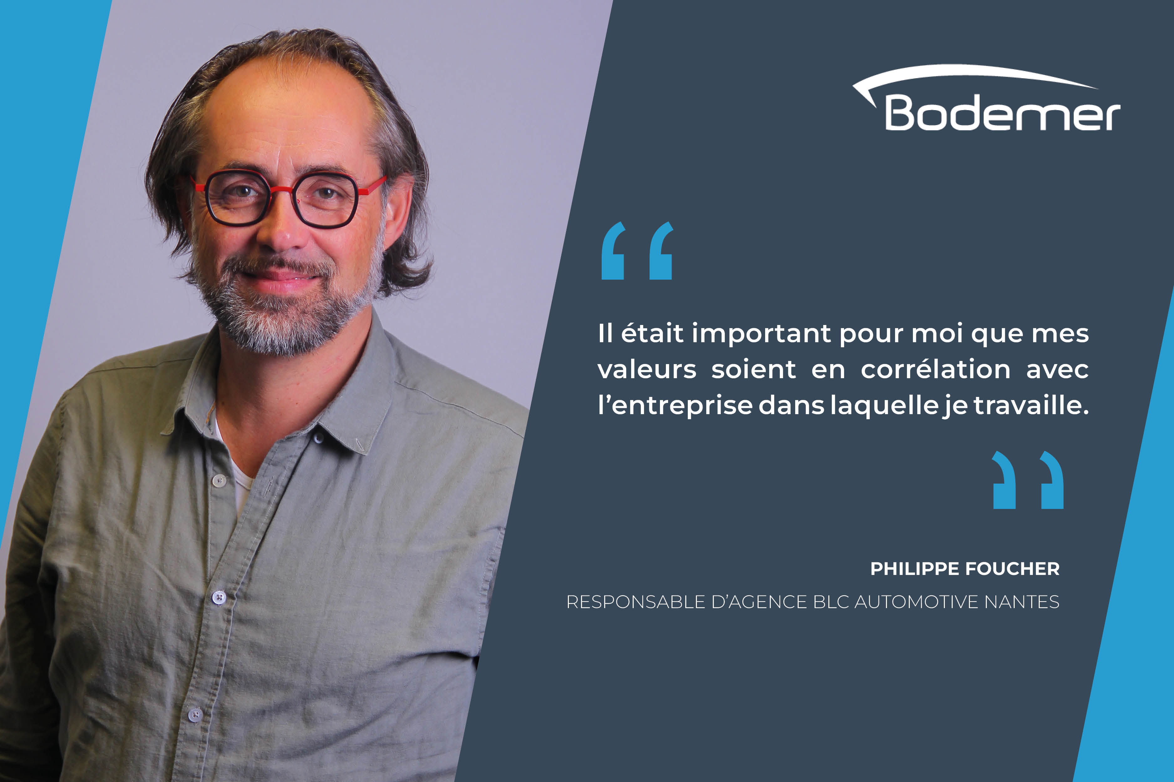 C'est quoi ton métier ? Philippe Foucher, responsable de l'agence BLC Automotive Nantes